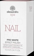 ALESSANDRO Transpar. Biely lak Pro White