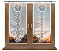 BIELE ŽAKÁROVÁ ZÁCLONA DEKOR OPERAČNÝ DREAMCATCHER BIELE ŽAKÁROVÁ ZÁCLONA DEKOR OPERAČNÝ DREAMCATCHER
