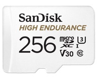 MicroSDHC KARTA 256GB 100MB/S MONITOROVANIE SanDisk
