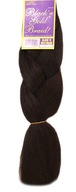 Vrkoče do vlasov dredy SOFT KANEKALON BLACK N GOLD Vrkoče do vlasov dredy SOFT KANEKALON BLACK N GOLD