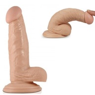 Flexibilné dildo s prísavkou Extreme 17,5 cm