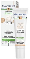 PHARMACERIS F minerálny dermo-fluid zmatňujúci na tvár 20 NATURAL 30 ml PHARMACERIS F minerálny dermo-fluid zmatňujúci na tvár 20 NATURAL 30 ml