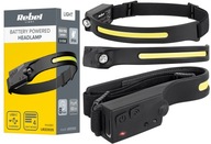 NABÍJACIE SVETLOMETY USB LED COB SNÍMAČ POHYBU REBEL NABÍJACIE SVETLOMETY USB LED COB SNÍMAČ POHYBU REBEL