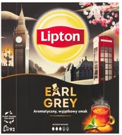 Lipton Earl Grey Express Tea 92 vrecúšok Lipton Earl Grey Express Tea 92 vrecúšok