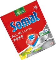 SOMAT TABLETY UMÝVAČKY RIADU AIO 42 kusov EXTRA SOMAT TABLETY UMÝVAČKY RIADU AIO 42 kusov EXTRA