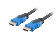 HDMI-HDMI M/M v2.0 4K kábel 1m čierny Lanberg