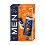 NIVEA SPORT BEAT Darčeková sada ošetrujúcej kozmetiky pre mužov NIVEA SPORT BEAT Darčeková sada ošetrujúcej kozmetiky pre mužov