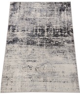 Moderný šedý koberec do obývačky 133x190