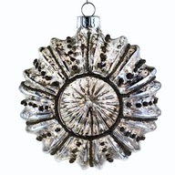 VIANOČNÉ GULE, TVAR SKLENENÉ, STRIEBORNÉ, 10 cm VIANOČNÉ GULE, TVAR SKLENENÉ, STRIEBORNÉ, 10 cm
