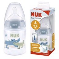 NUK ANTIKOLICKÁ FĽAŠA SO SNÍMAČOM 150ml 0m+ NUK ANTIKOLICKÁ FĽAŠA SO SNÍMAČOM 150ml 0m+