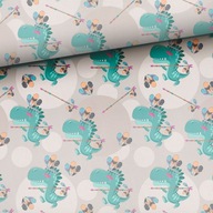 Slučkový úplet 250g/m2 Boho Dino Slučkový úplet 250g/m2 Boho Dino
