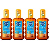 NIVEA Sun Protect & Bronze opaľovací olej SPF 20 800 ml NIVEA Sun Protect & Bronze opaľovací olej SPF 20 800 ml