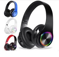Bezdrôtové BT slúchadlá, RGB mikrofón na uši Bezdrôtové BT slúchadlá, RGB mikrofón na uši