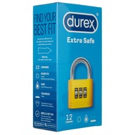 Durex Extra Safe vystužené kondómy 12 kusov