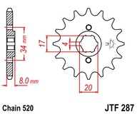 JT JTF287.14 PREDNÉ OZUBENÉ KOLO JT JTF287.14 PREDNÉ OZUBENÉ KOLO