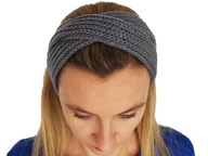 Čelenka Z218 Turban Knot GREY Teplá