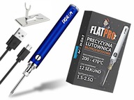 Výkonná mini USB hrotová spájkovačka s ovládaním výkonu Výkonná mini USB hrotová spájkovačka s ovládaním výkonu