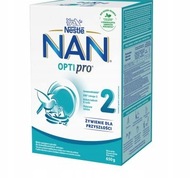 NESTLE NAN OPTIPRO 2 NÁSLEDNÉ MLIEKO 650g