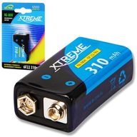 Ni-MH BATÉRIA 6F22 9V 310mAh EFEKTÍVNA 1000 CYKLOV Ni-MH BATÉRIA 6F22 9V 310mAh EFEKTÍVNA 1000 CYKLOV