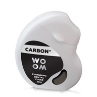 WOOM Carbon+ Dental Floss - antibakteriálna