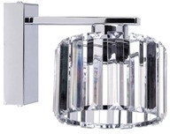 Nástenné svietidlo Sconce Crystal Chrome Glass Led Nástenné svietidlo Sconce Crystal Chrome Glass Led