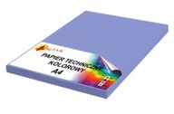 Technický papier A4 180g fialový v2 50 listov