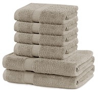 Súprava uterákov 6 dielna bavlna Soft Beige Súprava uterákov 6 dielna bavlna Soft Beige