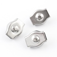Sedlová objímka jednoduchá, NEREZOVÁ INOX, kyselinovzdorná, 4 mm, 20 ks Sedlová objímka jednoduchá, NEREZOVÁ INOX, kyselinovzdorná, 4 mm, 20 ks