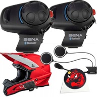 2x Motocykel INTERCOM SENA SMH5 BLUETOOTH 3.0 400m