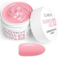 Claresa Rubber Gel Rubber Construction Gel 4 Stredne sladová ružová 45g Claresa Rubber Gel Rubber Construction Gel 4 Stredne sladová ružová 45g