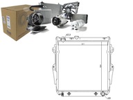 NISSENS RADIATOR MOTORA 1640067020 1640067030