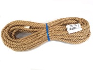 Jutové lano 10mm / 20m VÝROBCA Jutové lano 10mm / 20m VÝROBCA