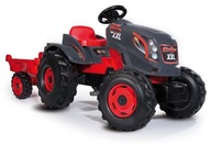 Šliapací traktor Smoby 710200 Black, Red