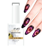 CAT EYE HYBRID NAIL LAK, farebný s čiastočkami, magnetický EverShine 15ml CAT EYE HYBRID NAIL LAK, farebný s čiastočkami, magnetický EverShine 15ml