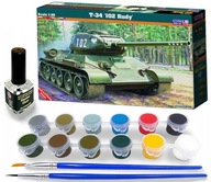 CUBE MODEL T-34 RUDY 102 STREDNÁ NÁDRŽ ŠTETCE LEPIDLO CUBE MODEL T-34 RUDY 102 STREDNÁ NÁDRŽ ŠTETCE LEPIDLO