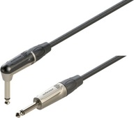 Káblový jack 6,3mm lomený mono - Jack 6,3mm mono 3m Káblový jack 6,3mm lomený mono - Jack 6,3mm mono 3m