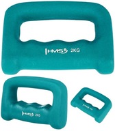 Liatinové mosadzné závažie kĺbov potiahnuté neoprénom, 2 kg Liatinové mosadzné závažie kĺbov potiahnuté neoprénom, 2 kg