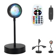 RGB LED LAMPA ZÁPADU SLNKA V OVLÁDANÍ APLIKÁCIE LAMPY ZÁPADU SLNKA 16 ZMIEN FAREB RGB LED LAMPA ZÁPADU SLNKA V OVLÁDANÍ APLIKÁCIE LAMPY ZÁPADU SLNKA 16 ZMIEN FAREB