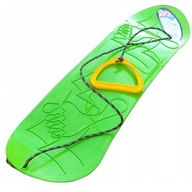 PROSPERPLAST SNOWBOARD S SLED, GREEN SLIDE PROSPERPLAST SNOWBOARD S SLED, GREEN SLIDE