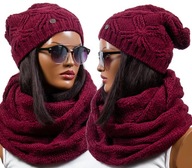 Krásny SET čiapka + šál v POĽSKÝCH FAREBÁCH Krásny SET čiapka + šál v POĽSKÝCH FAREBÁCH