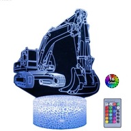 3D NOČNÁ LAMPA STAVEBNÁ LAMPA 16 FARIEB + DIAĽKOVÉ 3D NOČNÁ LAMPA STAVEBNÁ LAMPA 16 FARIEB + DIAĽKOVÉ