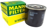 Olejový filter Mann Filter W 920/48 Olejový filter Mann Filter W 920/48