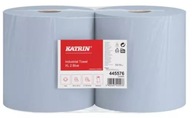 Katrin Basic XL 2 papierová čistiaca handrička 445576 modrá 2 kotúče x 187 MB
