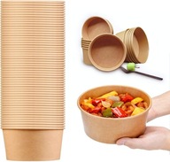 Eco-Bowls Kartónové misky KRAFT 500ml 50 kusov Eco-Bowls Kartónové misky KRAFT 500ml 50 kusov
