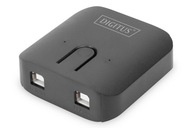 DIGITUS PREPÍNAČ USB 2.0, 2XPC