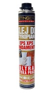 LEPIDLO NA STYROFOAM EPS XPS pištoľové penové lepenie FAST 12m2 750ml LEPIDLO NA STYROFOAM EPS XPS pištoľové penové lepenie FAST 12m2 750ml