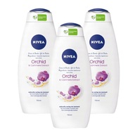 3x sprchový gél Nivea orchidea a kašmír 750 ml 3x sprchový gél Nivea orchidea a kašmír 750 ml