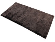 Huňatý koberec tmavohnedý hustý mäkký 140x190
