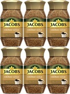 Jacobs Cronat Gold instantná káva 200g x6