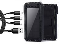 Solárna powerbanka 20000mAh pre prežitie + kábel 3v1 Solárna powerbanka 20000mAh pre prežitie + kábel 3v1
